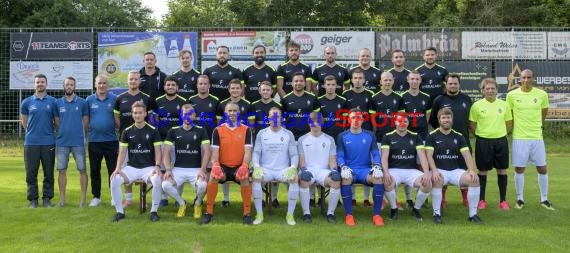 Mannschaftsfoto Saison 2019/20 Fussball Sinsheim - SG Stebbach/Richen (© Kraichgausport / Loerz)